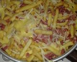 Foto del paso 1 de la receta Patatas con beicon y queso al horno 