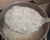 Hình bước làm 3 của món Cháo bí đỏ hạt sen thịt bò