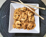 Foto del paso 10 de la receta: Arroz frito con langostinos salteados en salsa de ostras