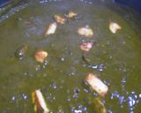 A picture of step 17 of Palak paneer.