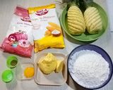 Foto langkah ke 1 dari resep 💐Pineapple Cookies Bouquet💐.