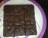 A picture of step 5 of Brownie cake.