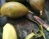 A picture of step 1 of Mango Murabba.