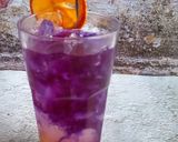 A picture of step 3 of Magic butterfly Mocktail.