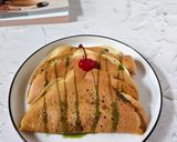 Foto langkah ke 6 dari resep Leker Matcha.