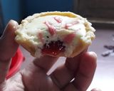Foto langkah ke 8 dari resep Pie Cheese Cake Stawberry.