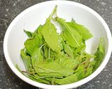 A picture of step 1 of Tulsi Water (Holy Basil / Indian Basil).