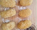 Foto del paso 4 de la receta: Croquetas de plátano macho rellenas con frijoles 🍌🍌