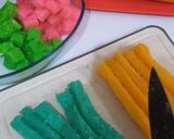 Foto langkah ke 3 dari resep Cenil Pelangi.