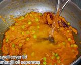 A picture of step 4 of Matar paneer sabzi.
