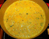 A picture of step 7 of Mike's Stacked Seafood Chowder.