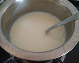 A picture of step 1 of Mango kulfi.