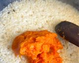Foto del paso 1 de la receta: Falso risotto de zapallo camote y atún sellado