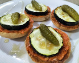 Foto del paso 7 de la receta: Canapé de sobrasada, calabacín y gelatina de Pedro Ximénez