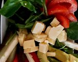 A picture of step 2 of My Cheese Salad Lunch 🥰#Lunch#Sidedish.