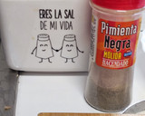 Foto del paso 4 de la receta: Berenjenas rellenas de Jamoncitos de pollo 🍆🍗