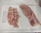 Foto del paso 2 de la receta: Ceviche de reineta con chips de platanoise