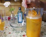 Foto del paso 2 de la receta Cóctel de naranja y pomelo, con algo más