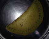 Foto langkah ke 9 dari resep Martabak Lenggang Pandan Teflon.