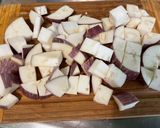 Une image de l'étape 5 de Légumes rôtis au four au brie et sauce prune.