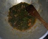 Foto langkah ke 4 dari resep Oseng daun singkong ati empela.