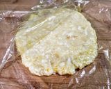 A picture of step 9 of Yuca Arepas with Cheese.
