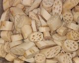 A picture of step 1 of Spicy Lotus Root.