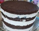Erdei gyümölcsös, jaurtos torta recept fázis 8 fotója