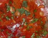 A picture of step 4 of Mushroom masala.