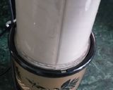 A picture of step 4 of Apple smoothie.