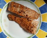 Grill Lazac remuláddal brokkolival recept fázis 4 fotója