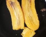 Foto langkah ke 1 dari resep Cake grill with king banana with indomilk macha sauce and cheese messes.
