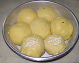 Foto langkah ke 5 dari resep Roti Sobek Tanpa Biang.