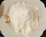 A picture of step 1 of Coconut Cake.