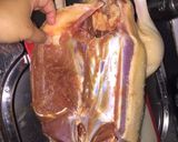 Hình bước làm 1 của món Ngan xào sả ớt