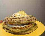 Φωτογραφία βήματος 7 της συνταγής Pancakes με λεμόνι και παπαρουνόσπορο 🍋🥞
