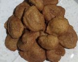 A picture of step 7 of Akara with okro powder.