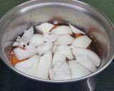Foto del paso 1 de la receta: Crema de calabaza con taquitos de jamón