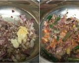 A picture of step 4 of Jackfruit and Chickpea Pulao/Pilaf/Biryani (Pressure Cooker Method).