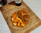 Foto del paso 9 de la receta: 🍷🍖 Estofado de osobuco al Malbec con verduras 🍖🍷 Estofado a la olla