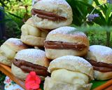 Foto del paso 5 de la receta: Miguelitos de naranja con pastelera y dulce de leche, de Luna💐