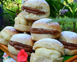Foto del paso 5 de la receta: Miguelitos de naranja con pastelera y dulce de leche, de Luna💐