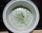 A picture of step 2 of Spaghetti a la LeVié.