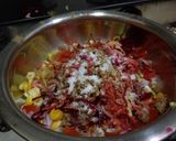 A picture of step 3 of Mix fruit and veg salad.