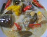 Foto langkah ke 3 dari resep Sayur Lodeh Terong, Jagung Manis, Kacang Panjang.