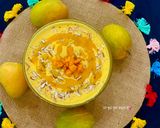 A picture of step 3 of Mango Delight.