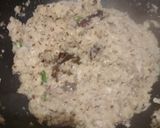 A picture of step 2 of Chole masala or chickpeas masala.