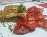 Foto del paso 5 de la receta Tortilla de calabacín, brócoli y chorizo