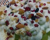 A picture of step 4 of Dry Fruit Chaat.