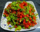गाजर मटार भाजी (Gajar Matar Bhaji Recipe In Marathi) रेसिपी स्टेप 6 फोटो
